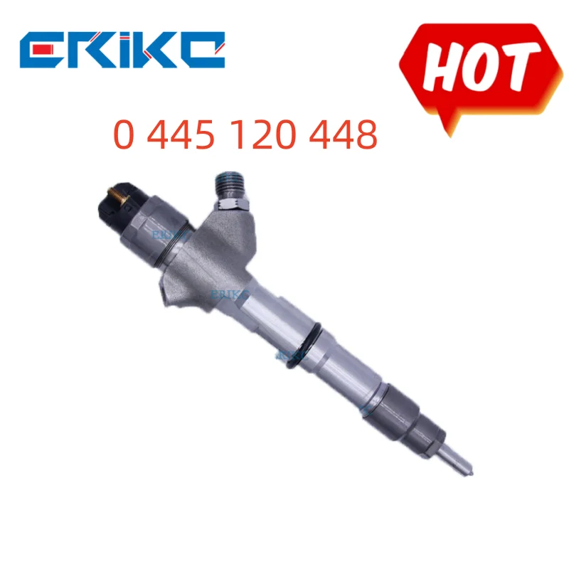 ERIKC 0445120448 Black Needle Diesel Dispenser Nozzle 0 445 120 448 Original Top Quality 0445 120 448