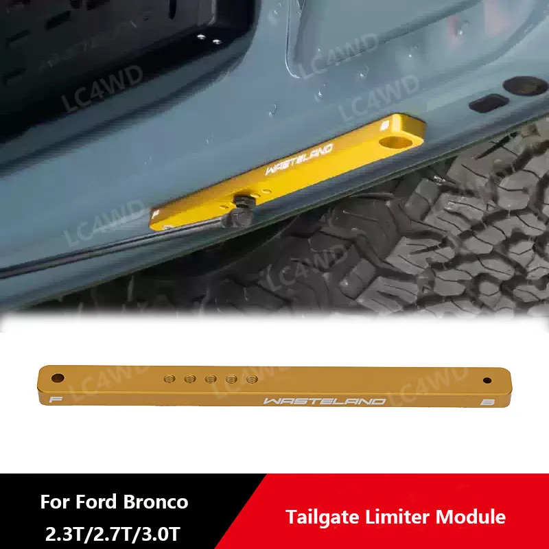 Off Road 4x4 Accessories Aluminum-magnesium Alloy Tailgate Limiter Module For Ford Bronco 2.3T,2.7T,Rapto3.0T