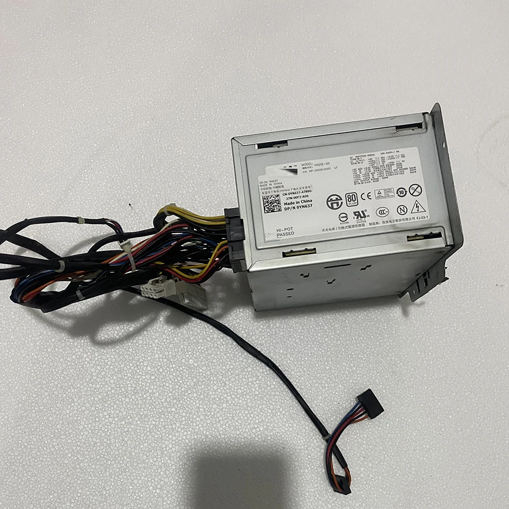 Оригинальный блок питания для DELL T410 T410 Tower Server Power Supply H525E-00 YN637