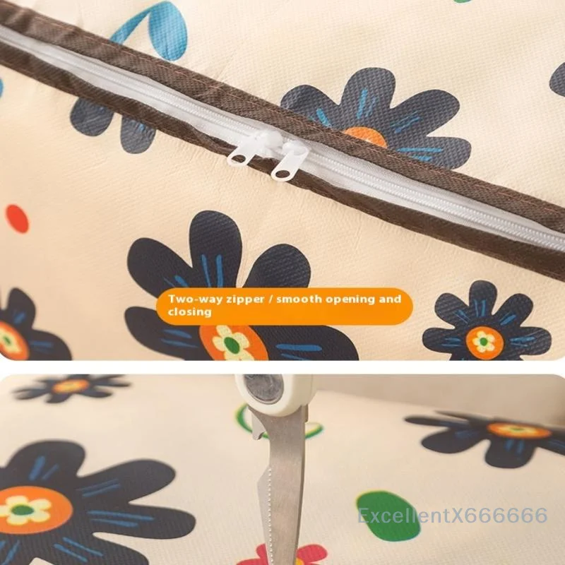 

Foldable Toy Containers Box Wardrobe Dust-Proof Moving Bag Large Capacity Clothes Storage Bags Closet Organizers Storage Bins