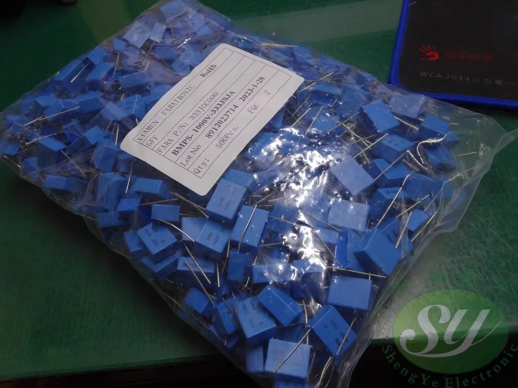 10PCS SUNG HO 0.033uf/1000v 33nf 333 ใหม่ตัวเก็บประจุฟิล์มขายาว 15 มม.