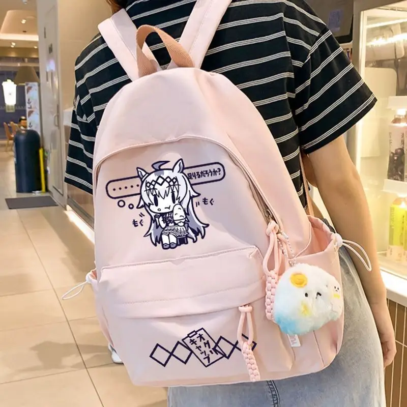 Jockey Girl Collaboration Merchandise Elementary Boys And Girls Middle School Large Capacity High Appearance Backpack Anime