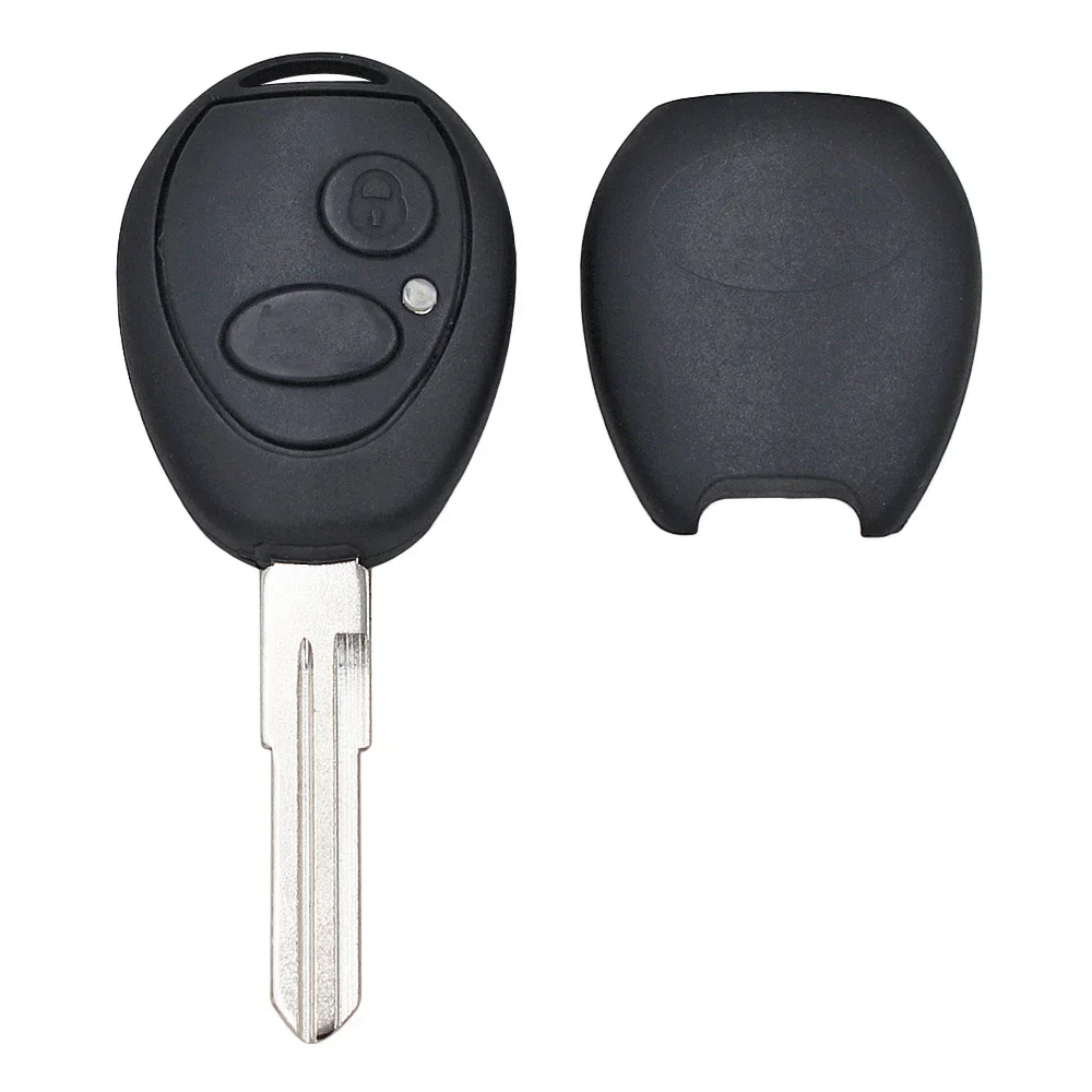 Ecusells 2 Buttons Remote Key shell Case Fob for Land Rover Discovery 1999-2004 Uncut Key