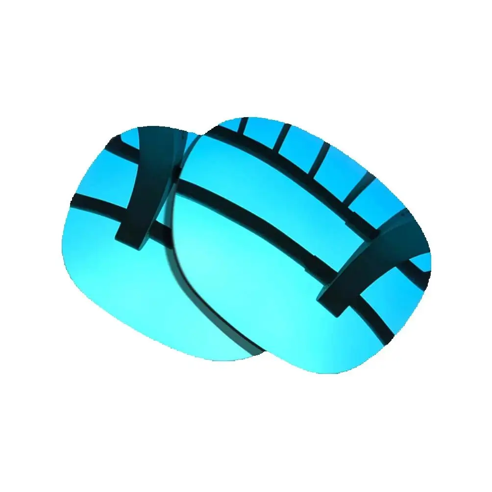 

Зеркальные поляризационные сменные линзы ледяного синего цвета для электрической оправы солнцезащитных очков Knoxville XL, 100% UVA и UVB