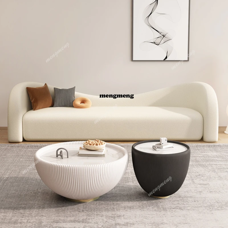 Pouf sectionnel canapés de salon design minimaliste blanc canapés de salon paresseux lit de chien humain Muebles meubles postmodernes
