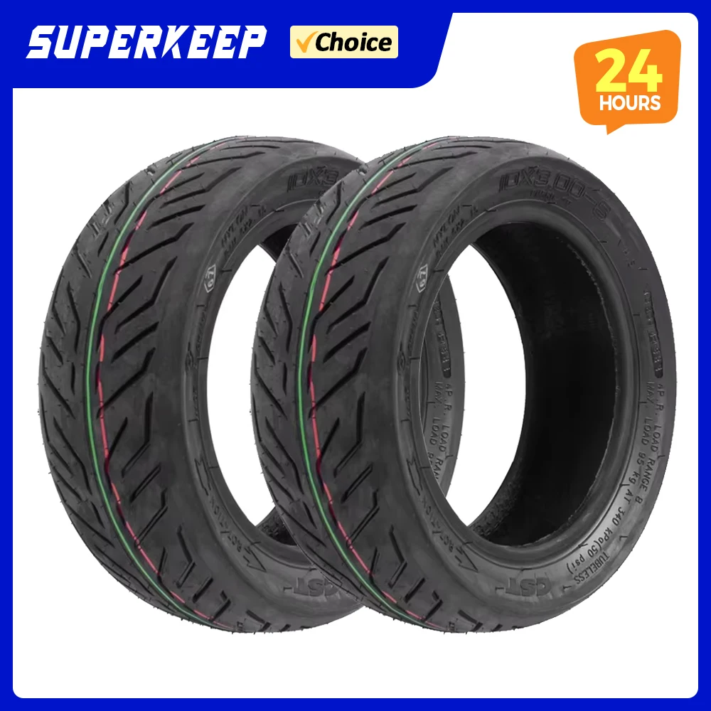 10x3.00-6 Tubeless Tire for Kugoo M4 Pro For Zero 11X for Kaabo Wolf 10 Inch City Road Vacuum Tire 10x3 Inch Tyre Parts