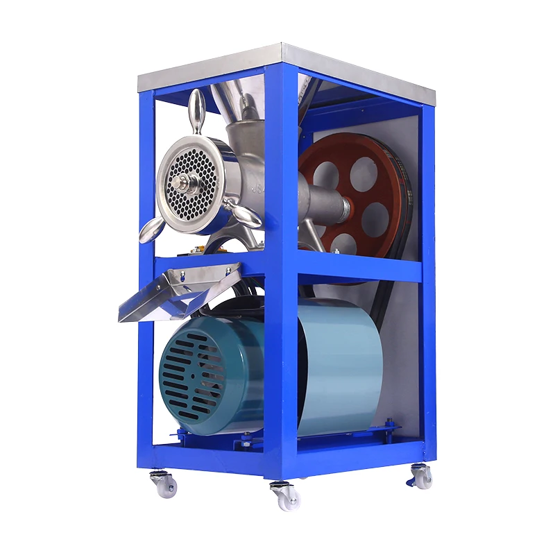 

Suitable for Large Electric Stainless Steel Meat Grinder Commercial Bone Crusher Grinder Chicken Duck Rack Fish Stir Meat Pepper