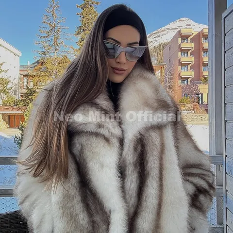 Зимняя куртка Neo Mint из искусственного меха для женщин — фото модели