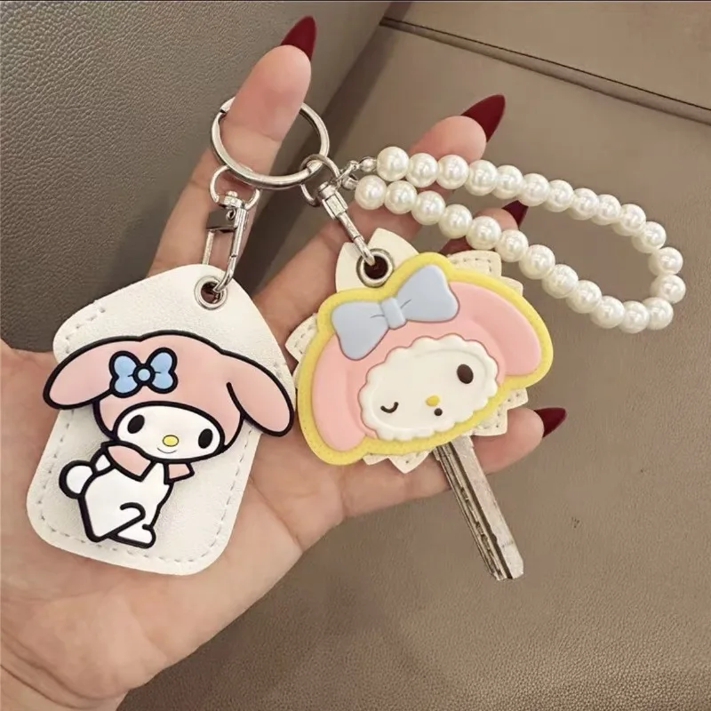 

Kawaii My Melody Cinnamoroll Kuromi Sanrio милые брелки для детей кулон украшение сумки детские подарки на день рождения для детей