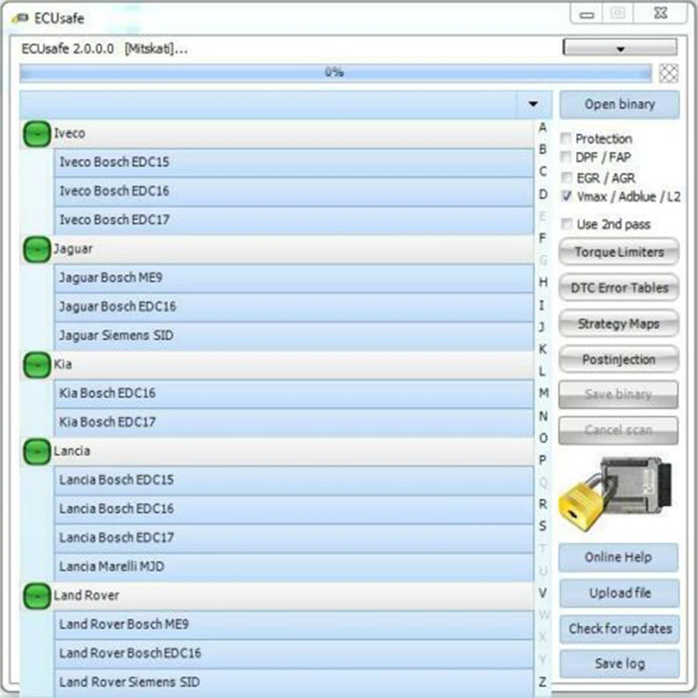 ECU Safe 2.0 Hot Selling ECUSafe 2.0 ECU ECM 2.0 Diagnostic Tool CD DVD Software For Car and Trucks CD USB work with KESS