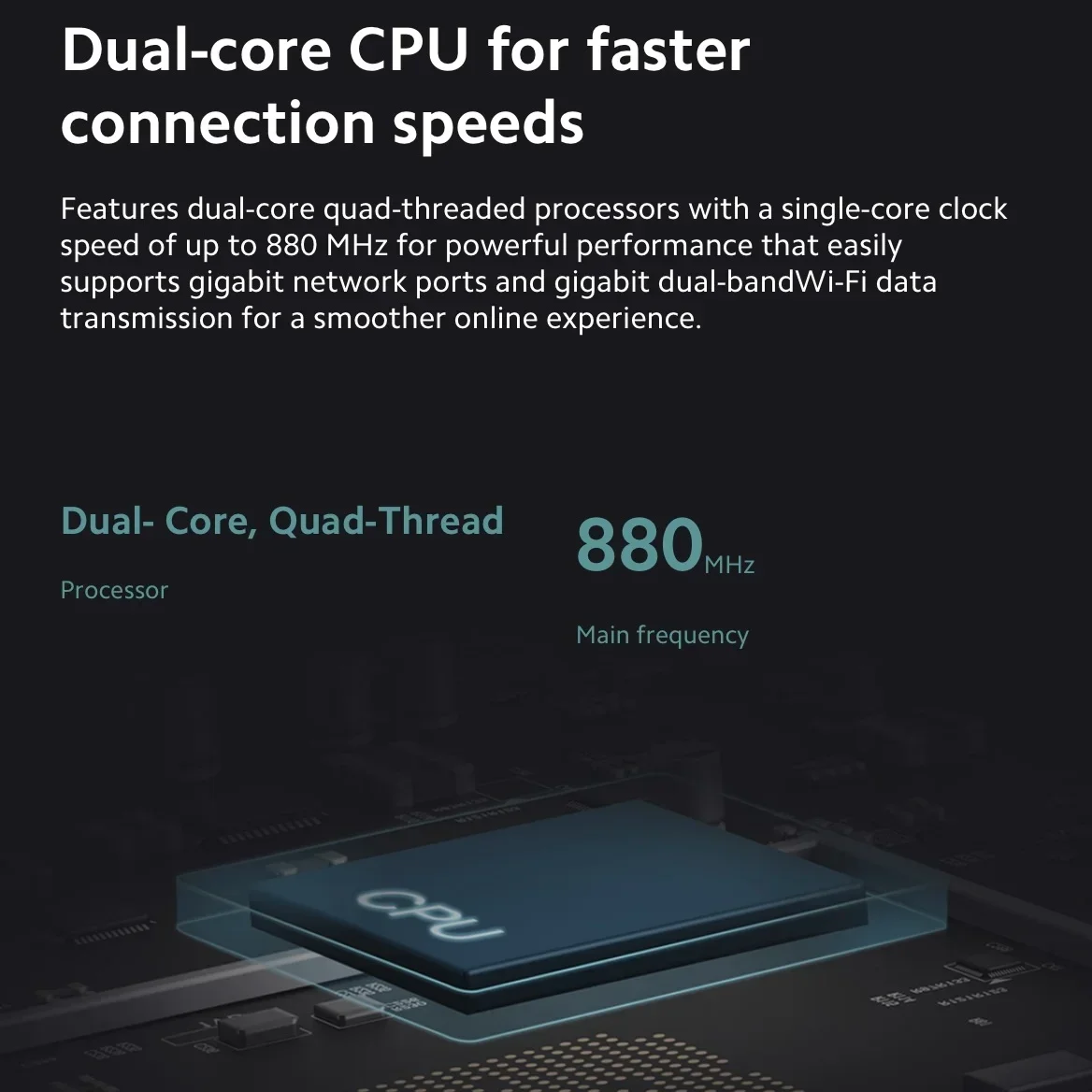 XIAOMI  Router 4A Gigabit Version AC1200 2.4GHz 5GHz WiFi 1167Mbps Repeater 128MB DDR3 High Gain 4 Antennas Network Extender