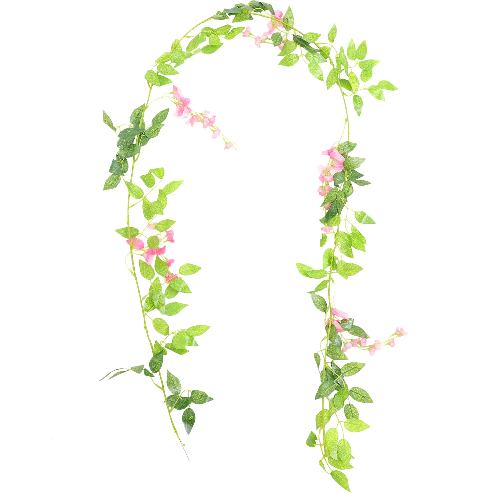 

Artificial Wisteria Vine Fake Leaves Wedding Party Home Wall Decor Hanging Flower Vine Garland Artificial Wisteria Flower