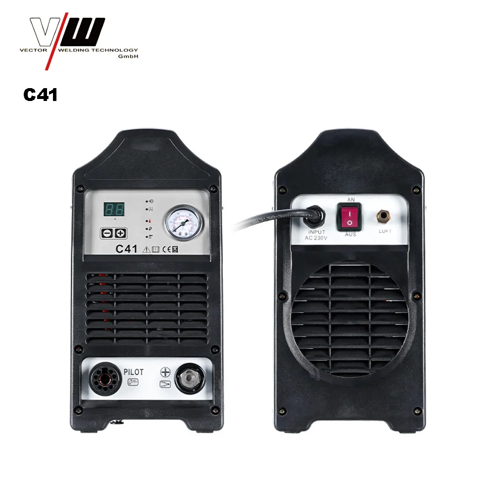 1PC Air Plasma Cutting Machine Adopts IGBT Inverter PWM Technology Compact Size Light weight Digital Display C41