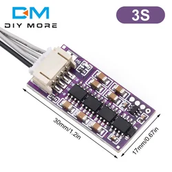 3S 4S 5S 6S 8S 14S 17S 21S 1.5A Balance Li-ion Lifepo4 Lithium Battery Active Equalizer Balancer Energy Transfer BMS