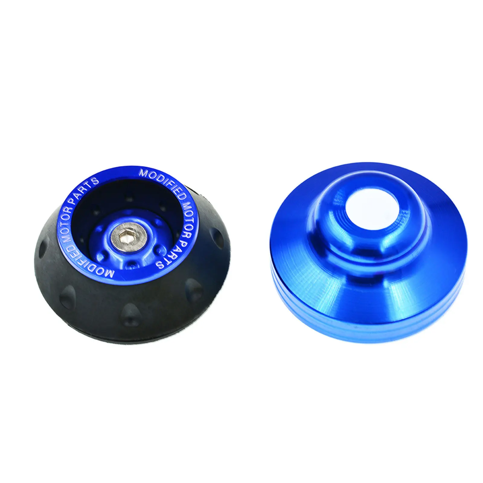 

2Pcs Crash Resistant Fork Cups Motorcycle Front Fork Guards Aluminum Alloy Off Road Bike Protection for Refit and Repair Use