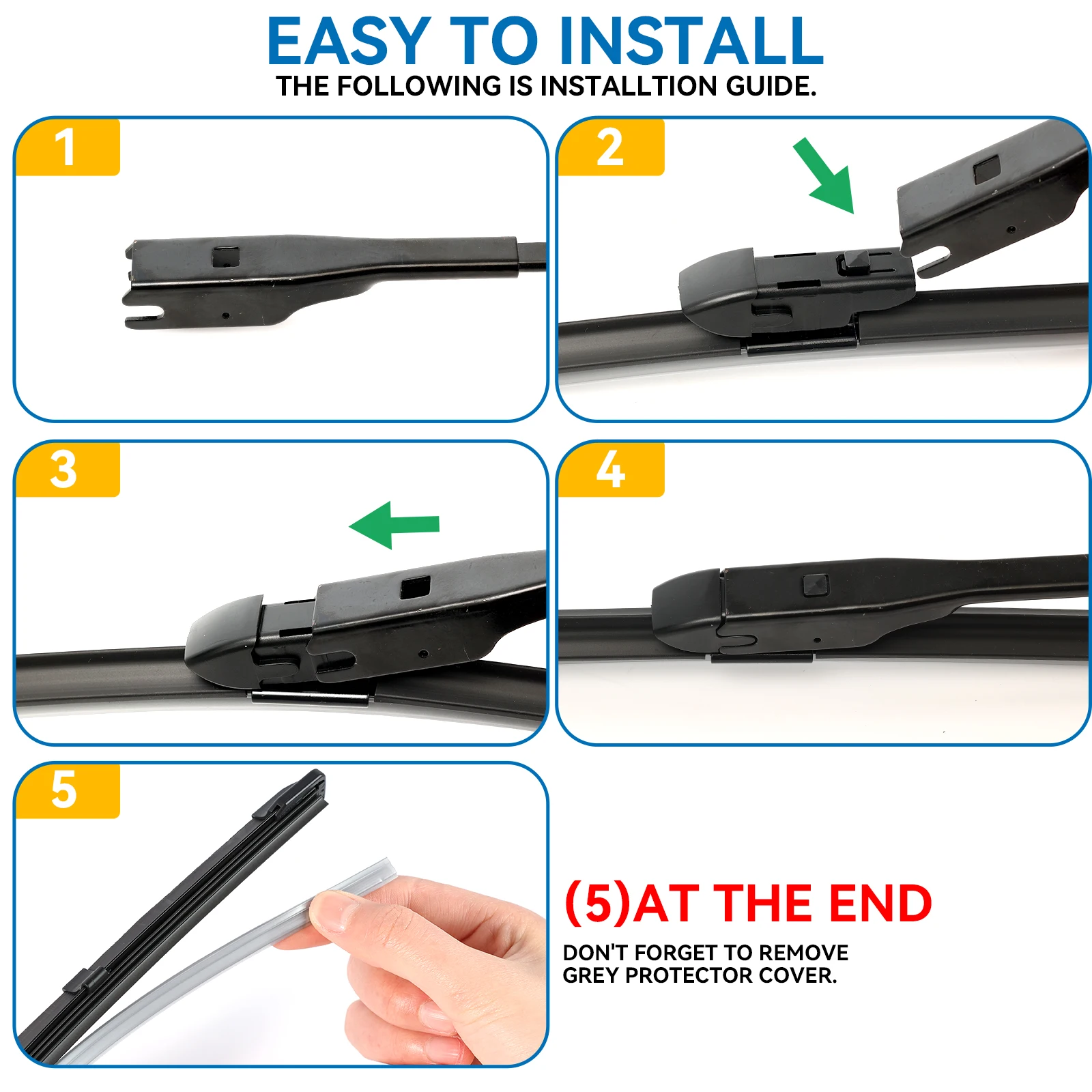 Erick's Wiper LHD شفرات الممسحة الأمامية لمازدا CX-9 CX9 MK2 2016 - 2023 الزجاج الأمامي نافذة السيارة المطر فرش 24 "+ 18"