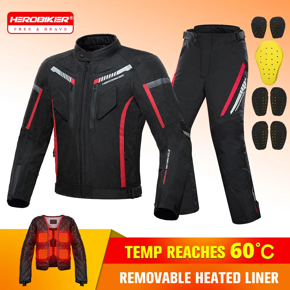 

Мотоциклетная куртка с подогревом, мужская куртка с подогревом для мотокросса, зимняя защитная куртка для тела, сертифицированное CE, защитное снаряжение для верховой езды