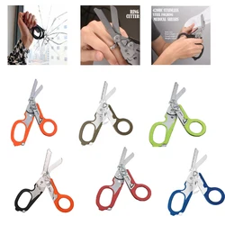 Portable Multi-Purpose Scissors Raptors First Aid Expert Tactical Folding Scissors Set Outdoor Survival Tool Medical Scissors