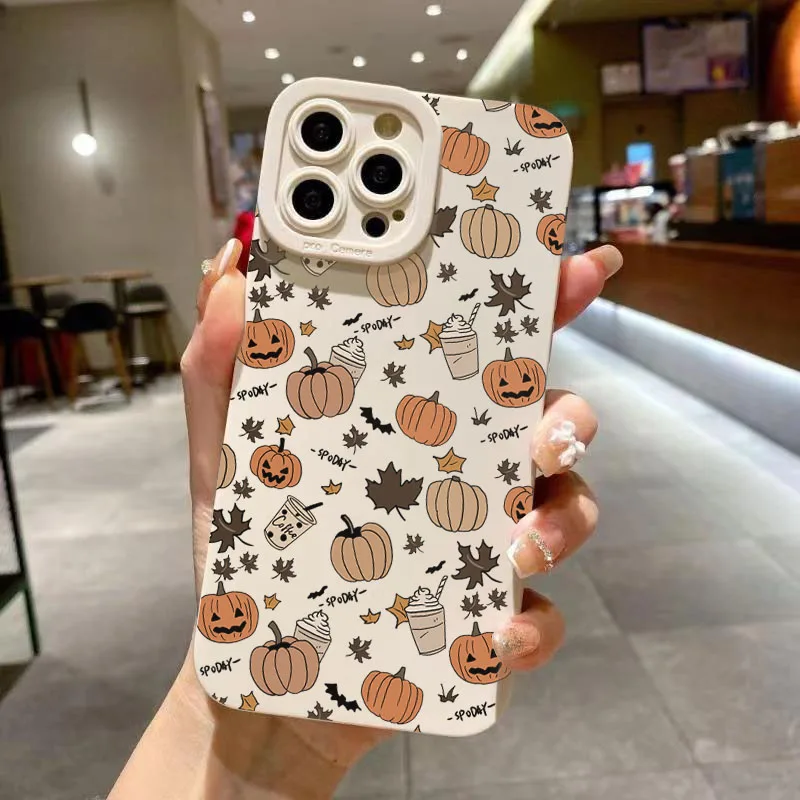 Capa de Silicone Halloween para Xiaomi Poco F7 F6 F5 Pro 5G - Imagem 5