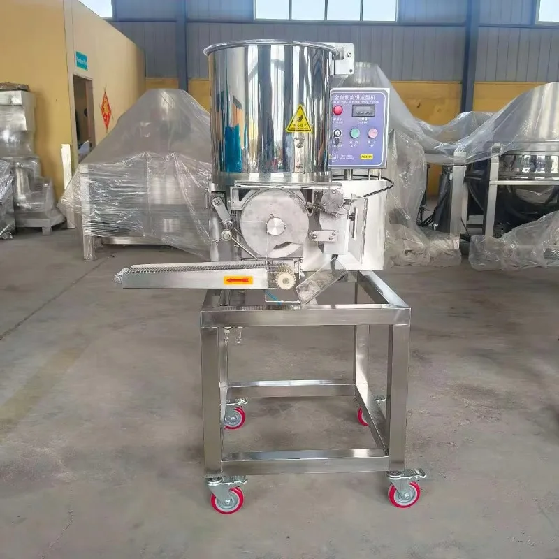 Complete Set Meat Patty Production Line For Hamburger Chicken Nugget Food Processing Plant