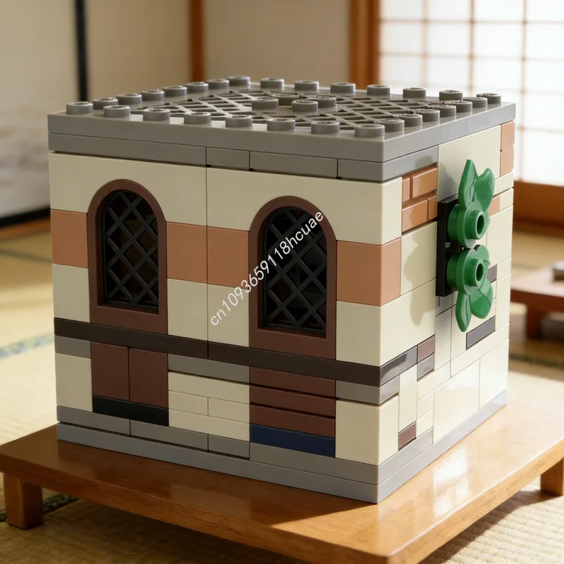 183pcs MOC Gear Tafelspelletjes Puzzels Zwaard Puzzeldoos Model Bouwstenen Architectuur DIY Kerstcadeau Speelgoed Creatief Idee