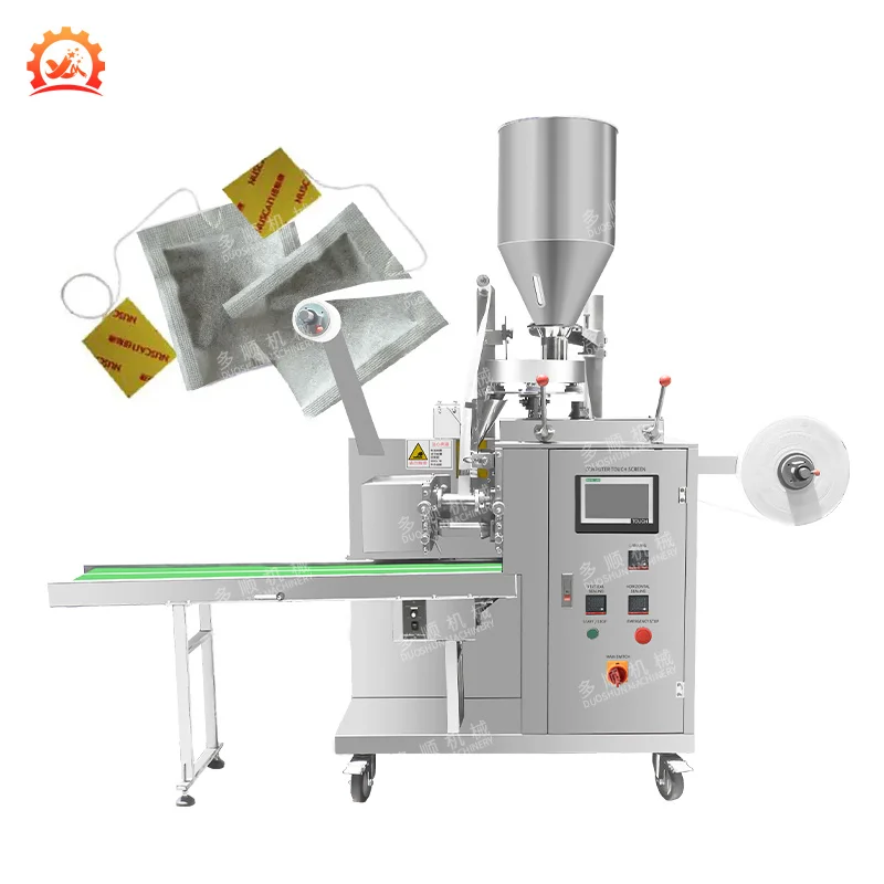 DCK-11 Guangdong Factory Filter Paper Pouch With Thread Label Drip Tea Bag Filling Packing Machine