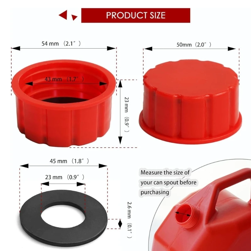 1185 Universal หมวกเกลียวหยาบ Solid Transport Caps เปลี่ยน