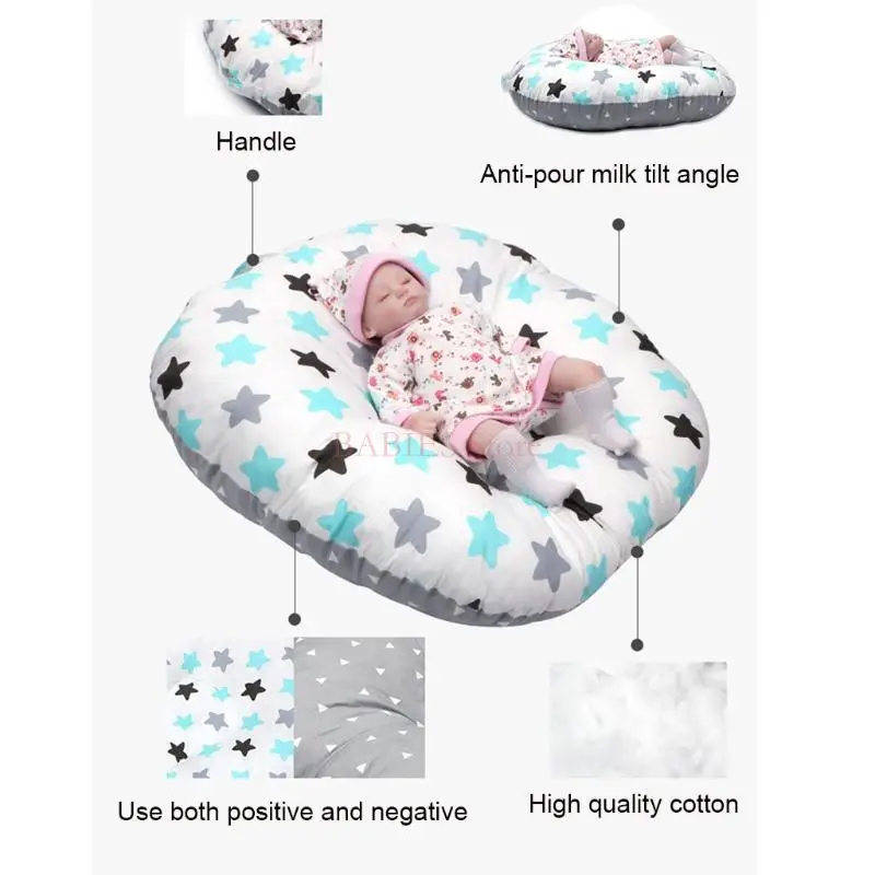 C9GB Babybed Wieg Nest Pasgeboren ligstoel Mand Draagbare wieg Wieg Reiswieg