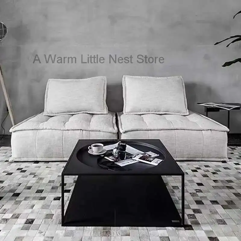

Vintage Modular Sofa Gray Bedrooms Italiano Fabric Unique Adults Couch Foam Sponge Customized Canape Salon Living Room Furniture