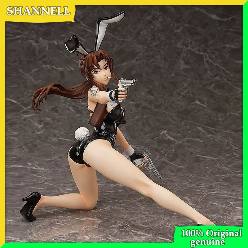 Black Lagoon FREEing Revy Bunnies 100% Original genuine PVC Action Figure Anime Figure Model Toys Figure Collection Doll Gift