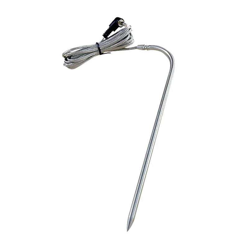 Sonda sensore di temperatura RTD platino PT100 1000 da 30 pezzi con terminale per barbecue con spina jack