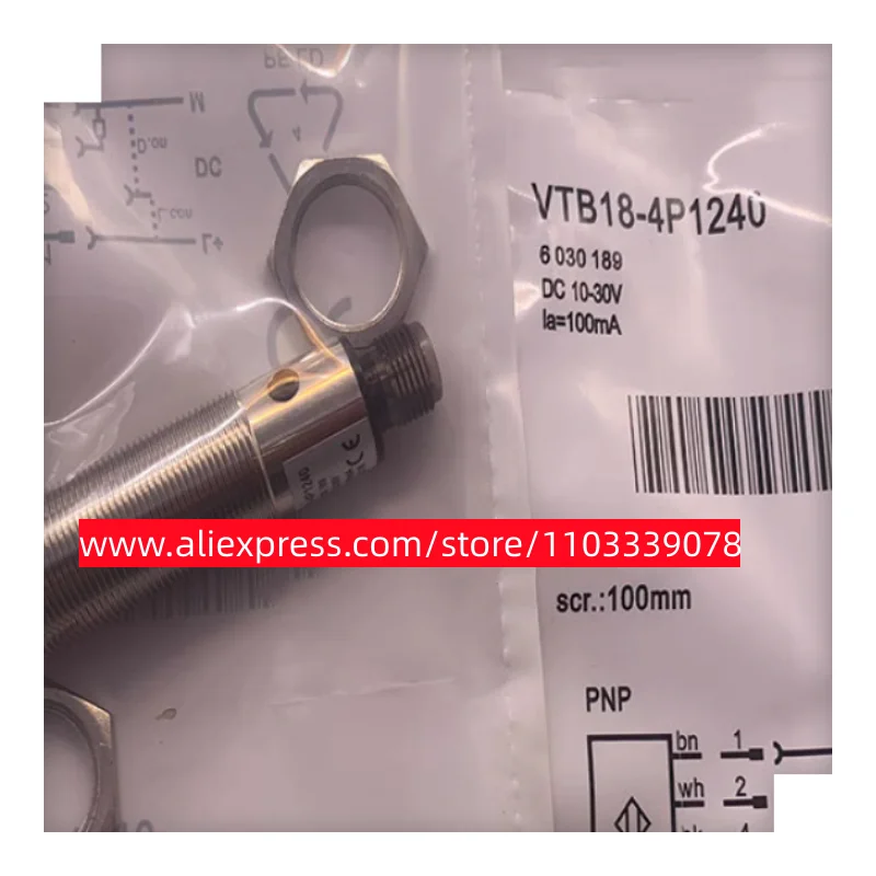 

2PCS New photoelectric switch VTB18-4N1240 VTB18-4P1240