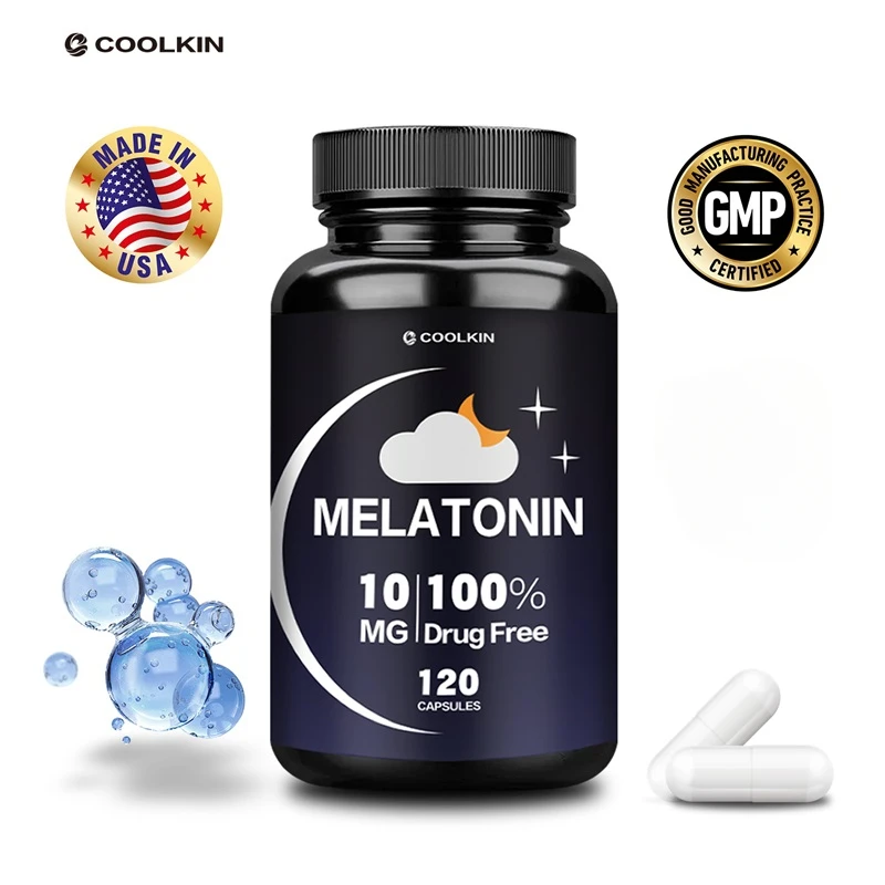 Melatonin 10mg - Anxiety Stress Relief Help Deep Sleep Save Help Insomnia Aiding Fall Asleep