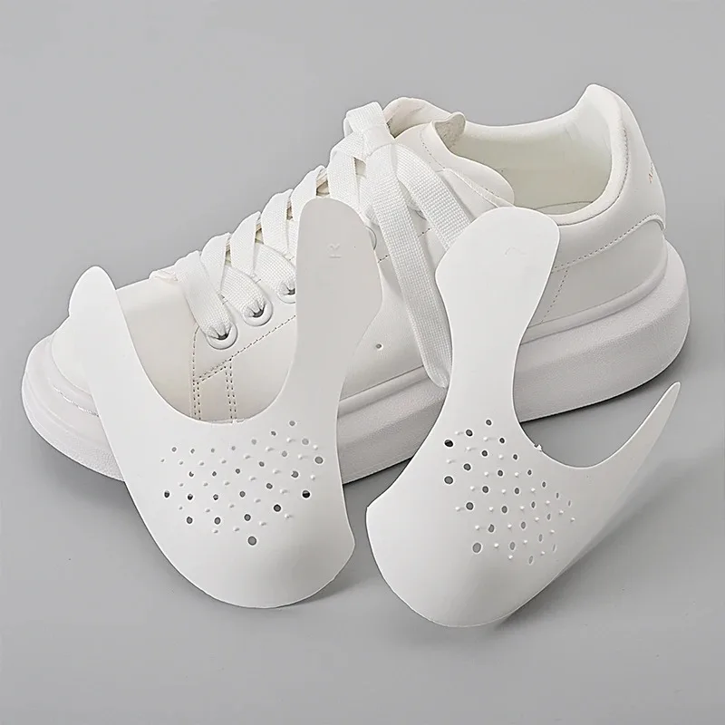 1Pair Shoe Toe Cap Support Anti Crease Bending Crack Stretcher Lightweight Sneakers Protector