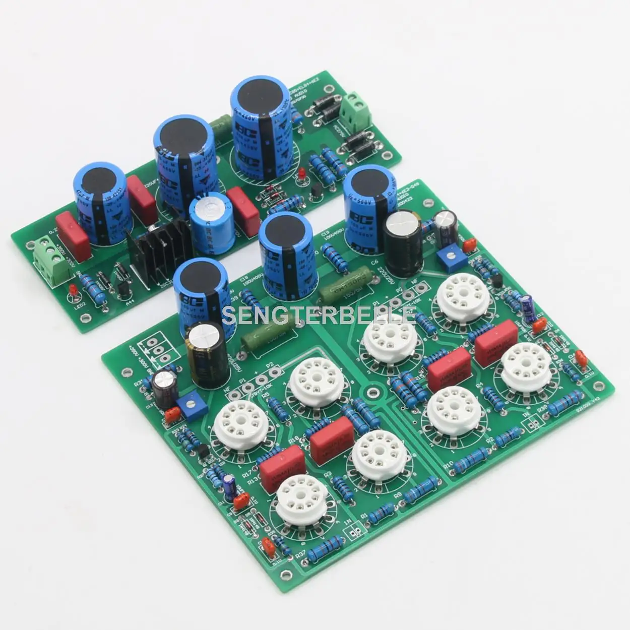 

Assembled EL84 Stereo Tube Amplifier Board PP Push-Pull Power Amp+ PSU Board