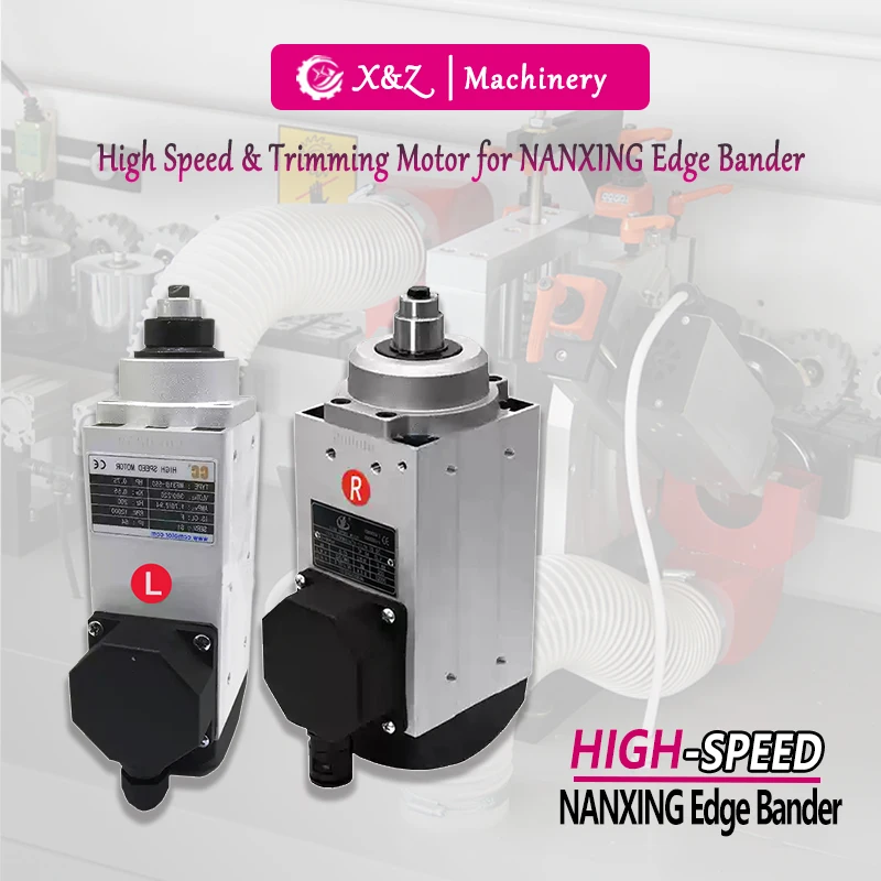 

1PC MF31B 0.55/0.75Kw High Speed Motor for Woodworking Machine Parts Trimming Motor for Edge Banding Machine NANXING Accessories