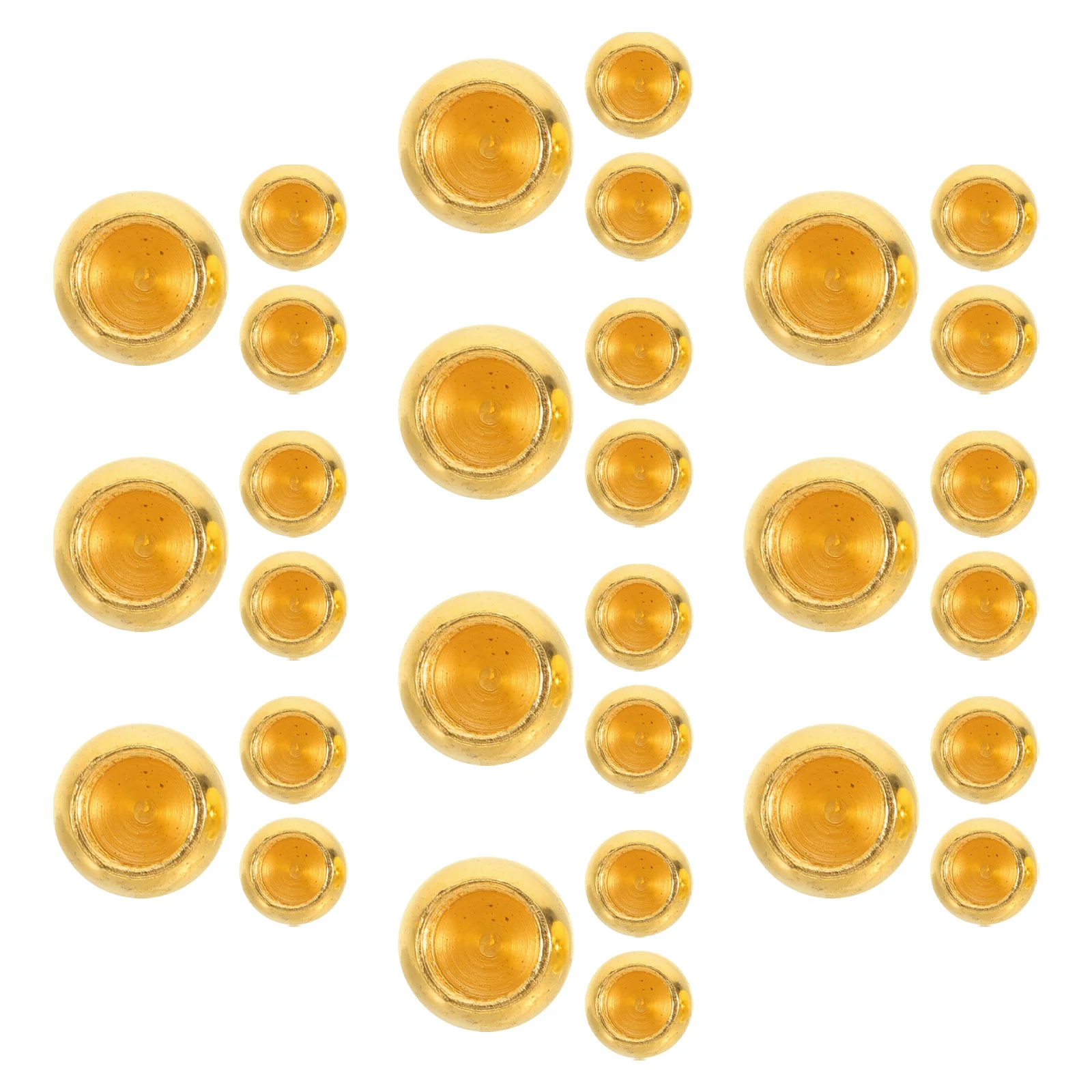 

30pcs Thread Nuts Screw Caps Decorative Lamp Cap Knob Replacement Fixture Screw Caps Lamp Shade Holder Cap Nut Cover For