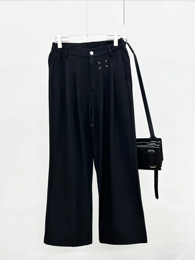 

Элегантные широкие брюки-палаццо унисекс: модные, универсальные, свободные, прямые, трендовые, длинные брюки