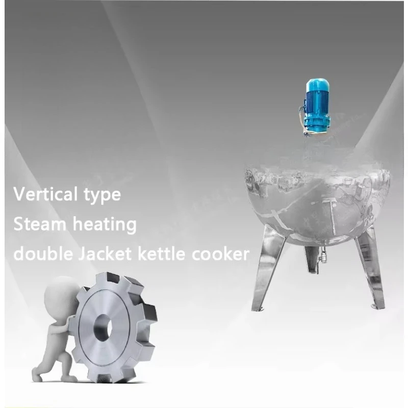 Automatic Industrial Cooking Pot Customized Wholesale For Pasta Meat Salad Sauce Making Restaurant Bakery Use