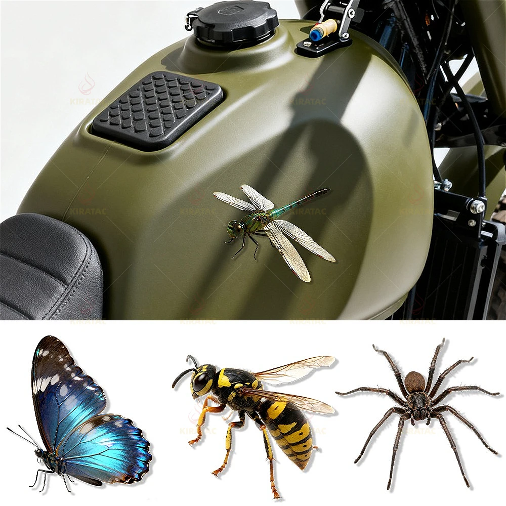 

1 шт., наклейки на мотоцикл с животными, водонепроницаемые для обтекателей, передний обтекатель, топливный бак, боковые окна автомобиля, украшение багажника, виниловые наклейки