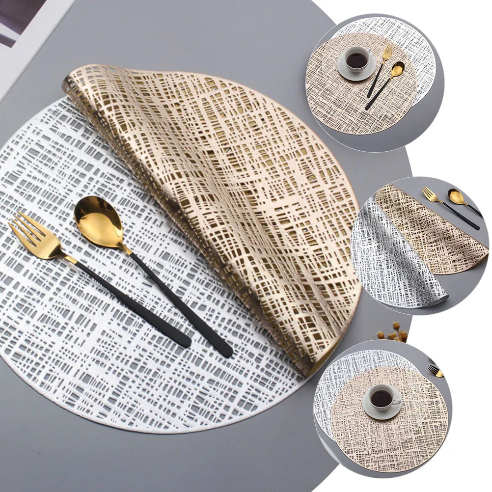 2 قطعة مكان مقاومة للحرارة على الطراز الشمالي مفارش طاولة الطعام تصميم غربي لاستخدام المطبخ والمطعم المنزلي #1