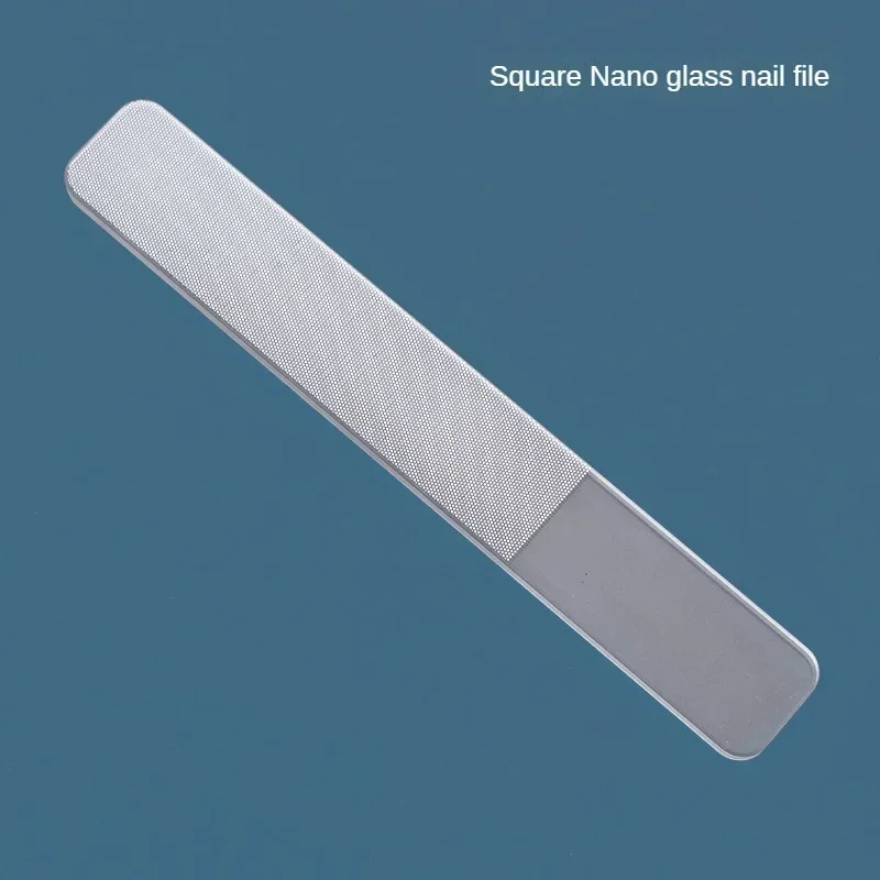 Nail Files Polishing File Nano Professional Sanding Whit Box Grinding Transparent Nail Glass FilesEquipment Manicure Art Tools