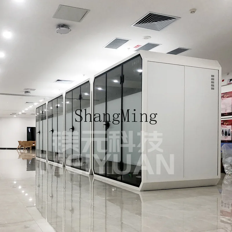 CL Sala insonorizada móvil Oficina compartida silenciosa Fácil instalación Cabina telefónica Internet Celebridad Streaming Partición Insonorizada