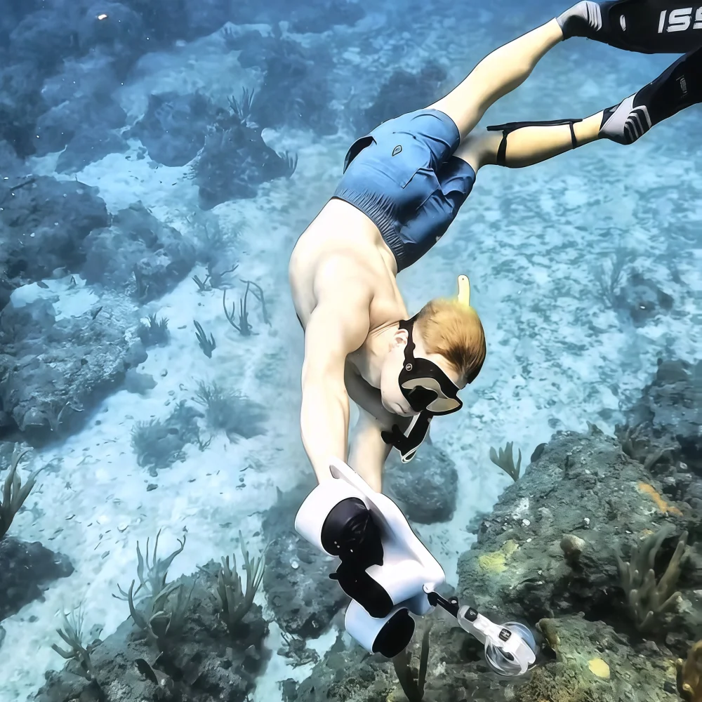 Hot Sale Seabob Water Scooter Version Diving Equipment Underwater Dual Propeller Motor Electric Sea Scooter For Water Sport