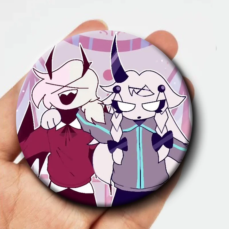 58MM Game Fnf Selever Button Pin Friday Night Funkin Selever Funny Meme Sarvente Cartoon Brooch Badge