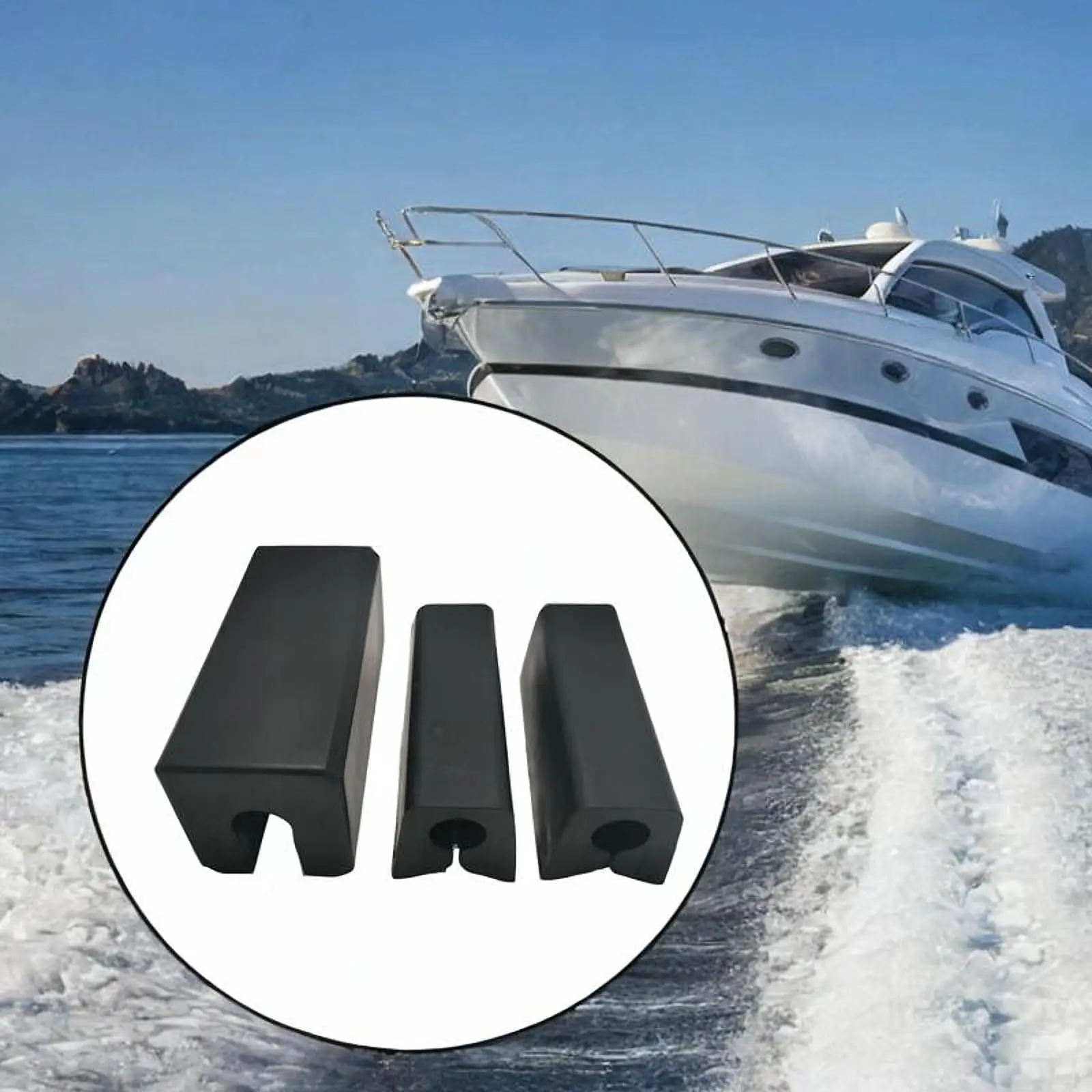 

Boat Engine Support Transom Savers Trailer Parts Single Wedge Bracket Outboard Motor Support Trailering Motor Locks