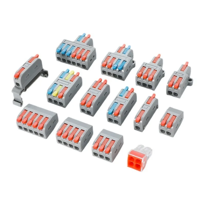 PCT Quick Terminal Two In Two Out Two Position Butt Connector Wire Connector Plug-in Waterproof Parallel