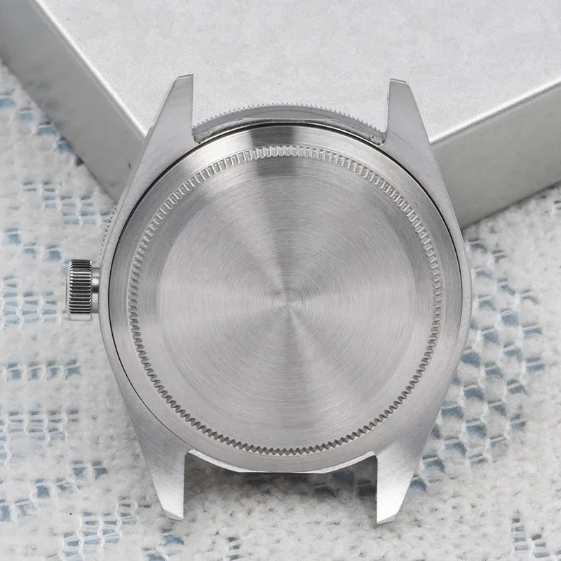 2025 HEIMDALLR GMT ساعة حافظة الفولاذ المقاوم للصدأ 39 مللي متر ساعة الغوص حافظة الياقوت الزجاج مقاوم للماء صالح للحركة التلقائية NH34A