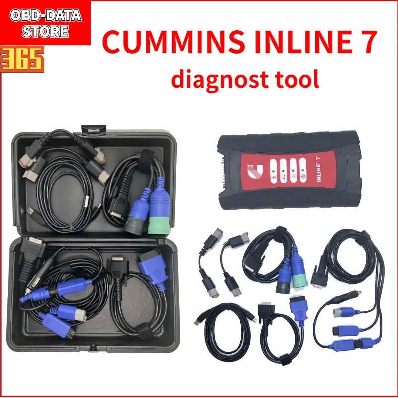 for Cummins INLINE 7 Data Link Adapter for Cummins Truck Diagnostic Tool With for Cummins Insite 8.7 8.9 Software