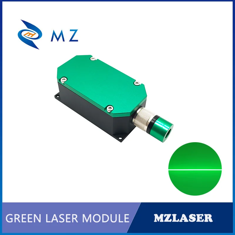 Imagem -05 - Alto Brilho cw Linha Verde Módulo de Diodo Laser Foco Ajustável 520nm Lente do Poder 500mw Longa Vida Classe Industrial